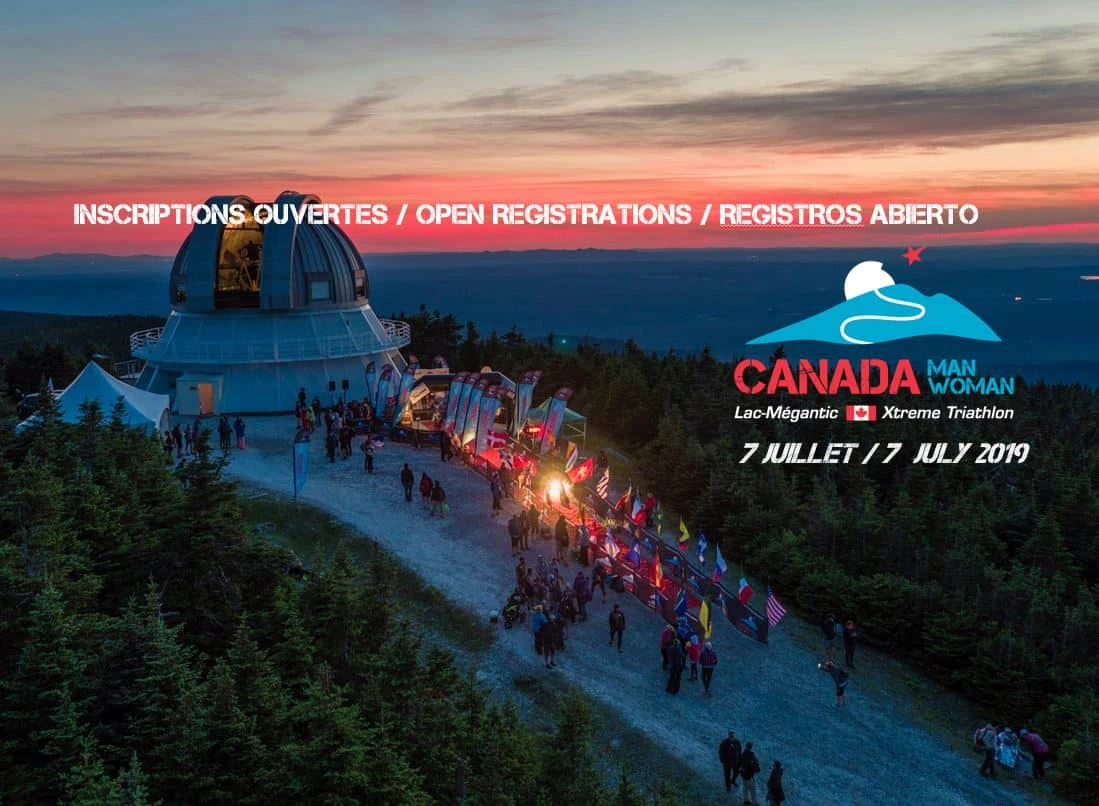 Registrations Open for CanadaMan / Woman Lac-Mégantic, XTRI World Tour